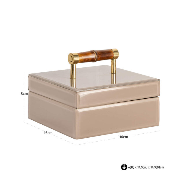 Richmond Interiors  Opbergdoos Jett beige