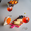 Richmond Interiors  Wijn- en baraccessoires Shelly orange servethouder
