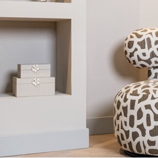 Richmond Interiors  Opbergdoos Lillie ivoor klein