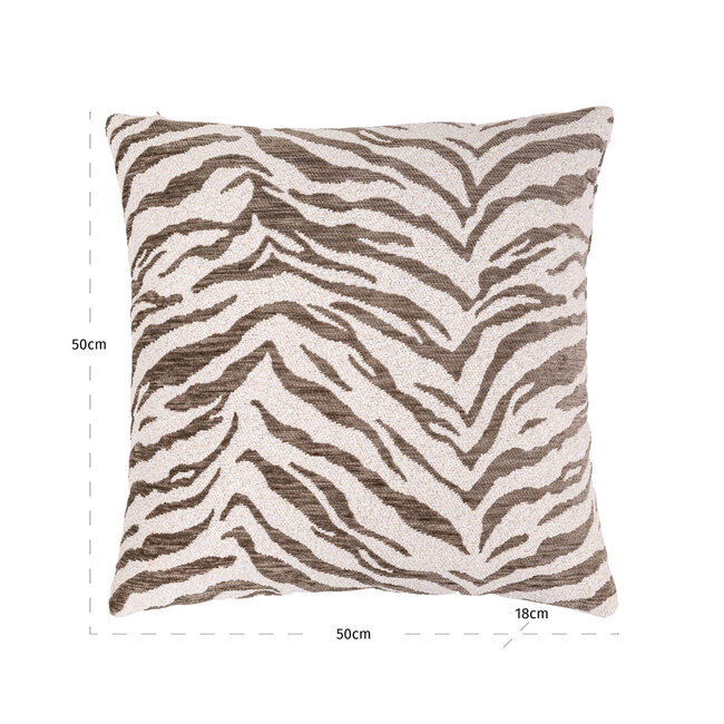 Richmond Interiors  Kussen Tara taupe tijger