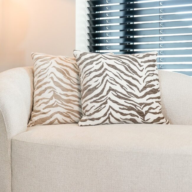 Richmond Interiors  Kussen Tara taupe tijger