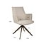Richmond Interiors  Eetkamerstoel Dakota naturel chunky draaibaar met arm