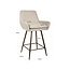Richmond Interiors  Counterstoel Linsey naturel chunky draaibaar - Set van 2