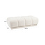 Richmond Interiors  Poef & Voetenbank Noah beige blockweave