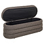 Richmond Interiors  Poef & Voetenbank Camille bruin chunky