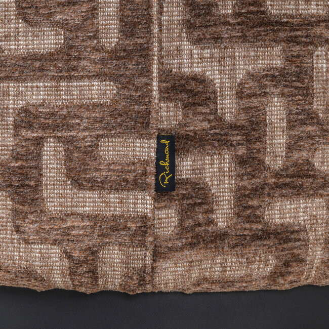 Richmond Interiors  Lounge stoel Franny bruin labyrinth