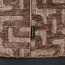 Richmond Interiors  Lounge stoel Franny bruin labyrinth