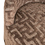 Richmond Interiors  Lounge stoel Franny bruin labyrinth