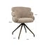 Richmond Interiors  Eetkamerstoel Kayla mocca boldweave draaibaar
