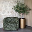 Richmond Interiors  Lounge stoel Hannah moss labyrinth fire retardant