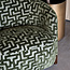 Richmond Interiors  Lounge stoel Hannah moss labyrinth fire retardant