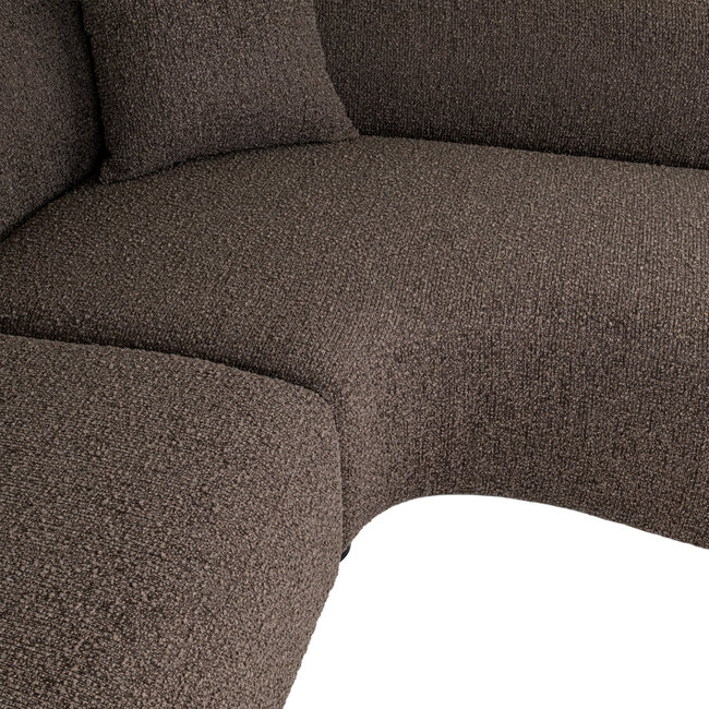 Richmond Interiors  Bank Pandora bruin chunky lounge rechts