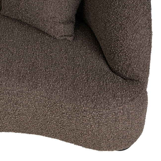 Richmond Interiors  Bank Pandora bruin chunky lounge links