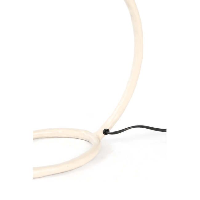 Light en Living Lampvoet 39x15x39,5 cm ELIORO creme