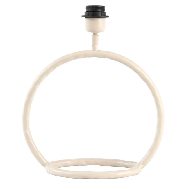 Light en Living Lampvoet 29,5x13x29 cm ELIORO mat creme