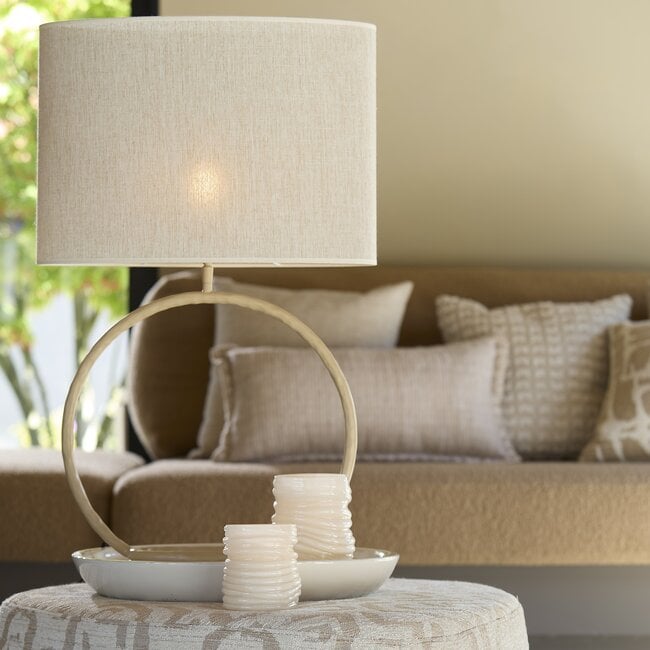 Light en Living Lampvoet 39x15x39,5 cm ELIORO zand