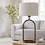Light en Living Lampvoet 20,5x12,5x39 cm ELIORA mat bruin-brons