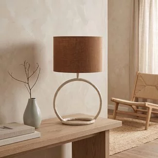 Light en Living Lampvoet 29,5x13x29 cm ELIORO mat creme