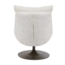 Tower Living Force Fauteuil met hocker - Cremona 02 zand (draaibaar)