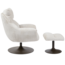 Tower Living Force Fauteuil met hocker - Cremona 02 zand (draaibaar)