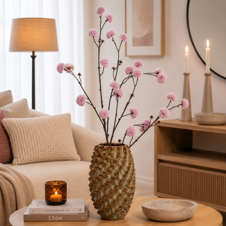 Countryfield Kunsttak Chrysanthemum santini lila -57 x 53 x 113 cm