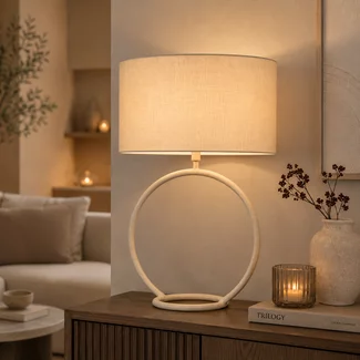 Light en Living Lampvoet 39x15x39,5 cm ELIORO creme