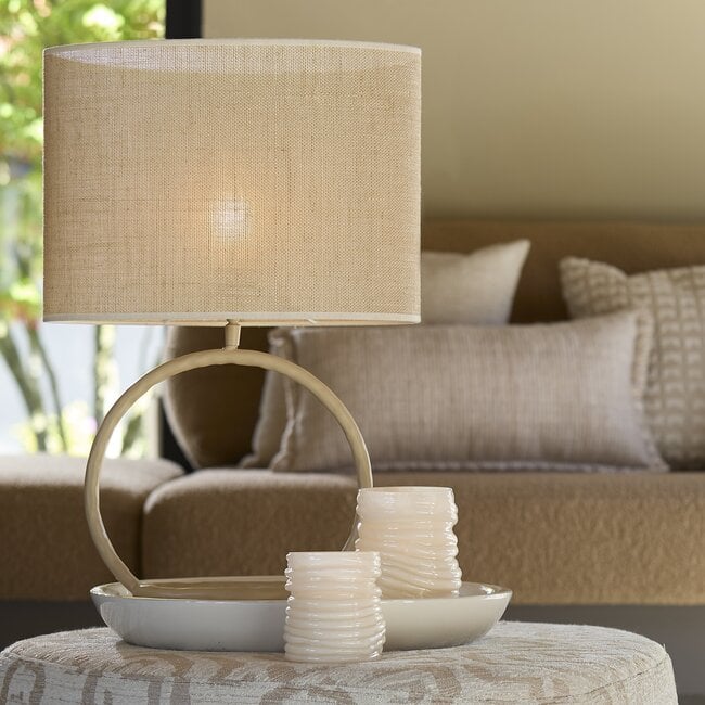 Light en Living Lampvoet 29,5x13x29 cm ELIORO zand