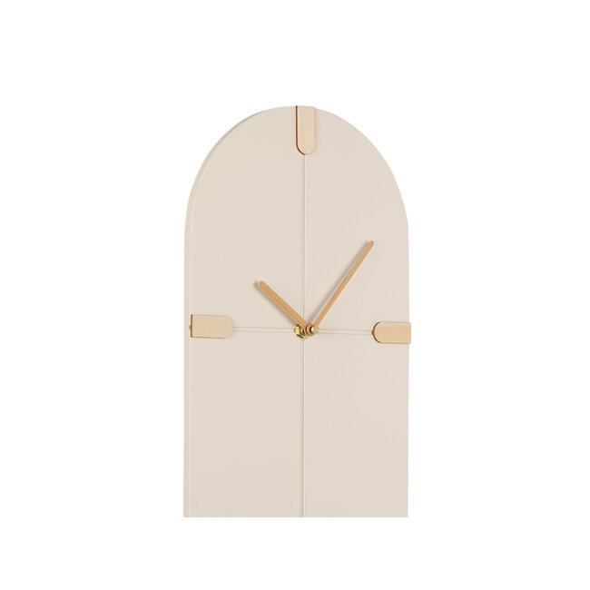 Karlsson Wandklok Oxford ovaal - off white