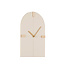 Karlsson Wandklok Oxford ovaal - off white