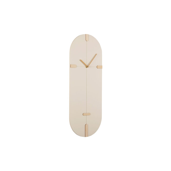 Karlsson Wandklok Oxford ovaal - off white