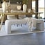 Light en Living Bank 160x49x47 cm NEHNA crème