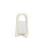 Light en Living Windlicht Ø18x26,5 cm ANOSY glas helder+hout crème