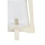 Light en Living Windlicht Ø18x26,5 cm ANOSY glas helder+hout crème