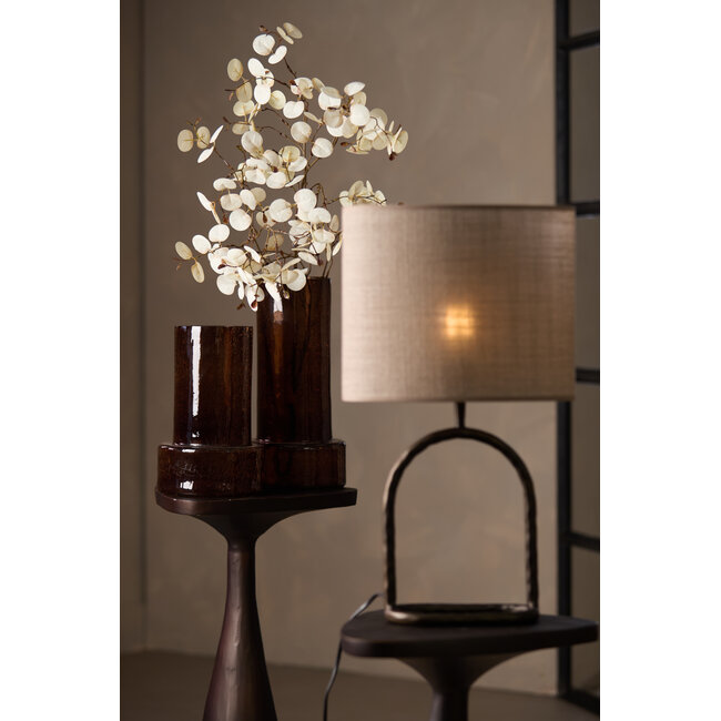 Light en Living Lampvoet 20,5x12,5x29 cm ELIORA mat bruin-brons