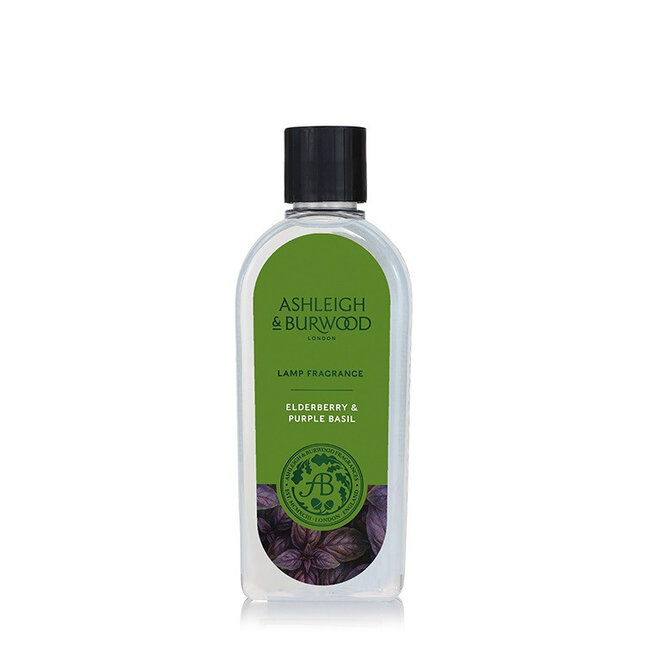 Ashleigh & Burwood Geurlamp olie Elderberry & Purple Basil L