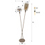 WoonStijl Vloerlamp Serene 2-lichts Beige