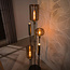 WoonStijl Vloerlamp Serene switch getrapt 2+3-lichts Sienna bruin