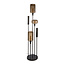 WoonStijl Vloerlamp Serene switch getrapt 2+3-lichts Sienna bruin