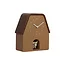 Karlsson Wandklok Highland Cow Cuckoo - mokka bruin