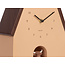 Karlsson Wandklok Highland Cow Cuckoo - latte bruin
