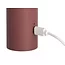 Leitmotiv Wandlamp magnetisch Paris - Burgundy rood