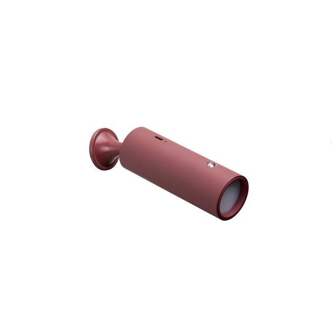 Leitmotiv Wandlamp magnetisch Paris - Burgundy rood