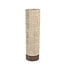 Light en Living Tafellamp Ø12x42,5 cm BRYLO hout print d bruin+linnen naturl