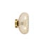 Light en Living Wandlamp Ø30 cm MASHA glas amber+goud