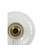 Light en Living Wandlamp Ø30 cm MASHA glas helder+goud