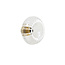 Light en Living Wandlamp Ø30 cm MASHA glas helder+goud
