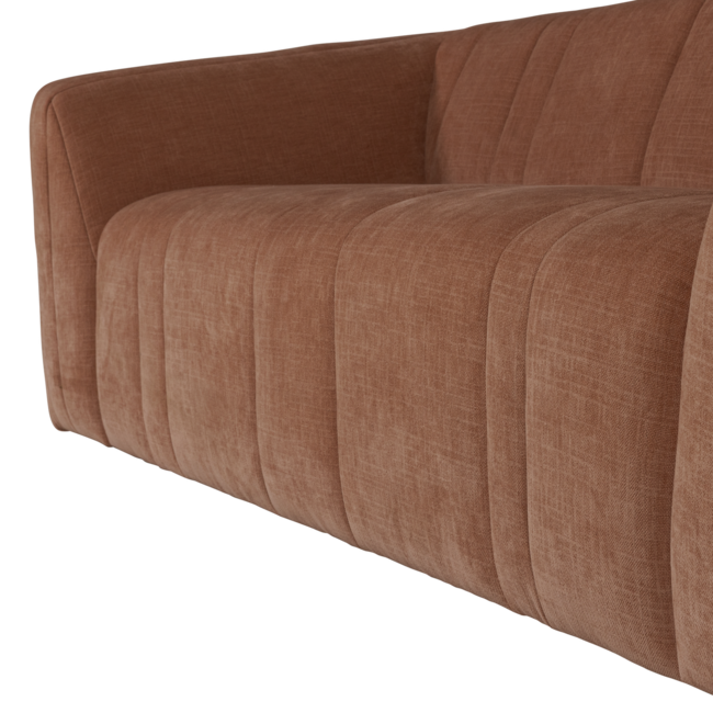 Woood Omaire 2-Zits Bank Chenille Roestbruin [FSC]