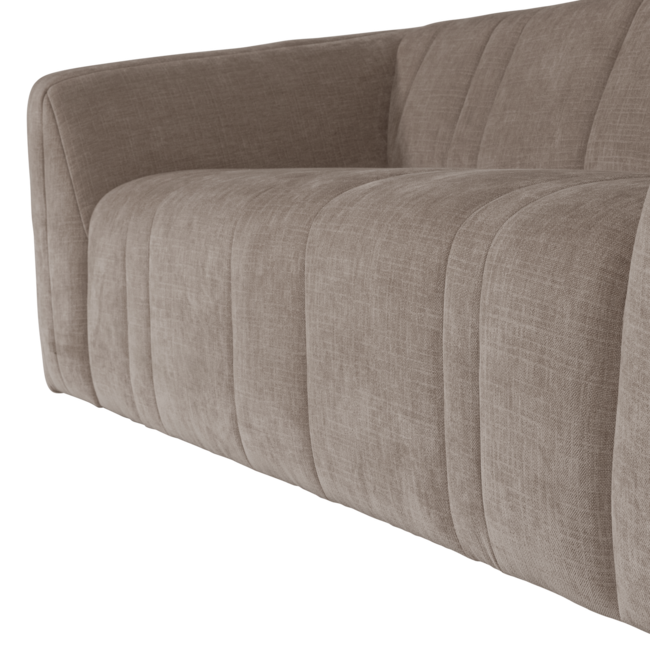 Woood Omaire 2-Zits Bank Chenille Taupe [FSC]