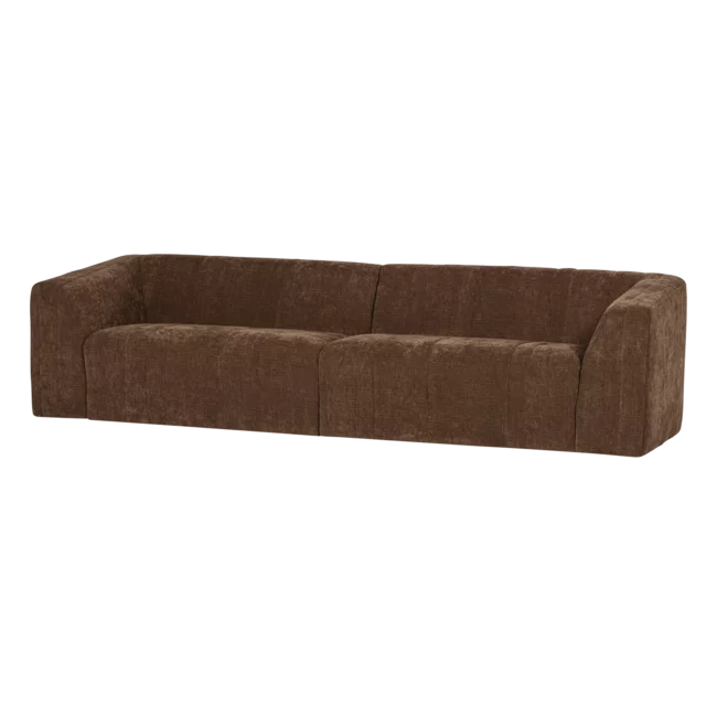 Woood Omaire 4-Zits Bank Chenille Lichtbruin [FSC]