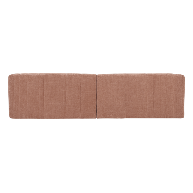 Woood Omaire 4-Zits Bank Chenille Lichtroze [FSC]